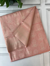 Premium Pastel soft silk Saree - MKP988 Nude Peachpink