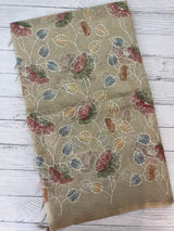 Tissue silk saree MS8190- DuksyGreen