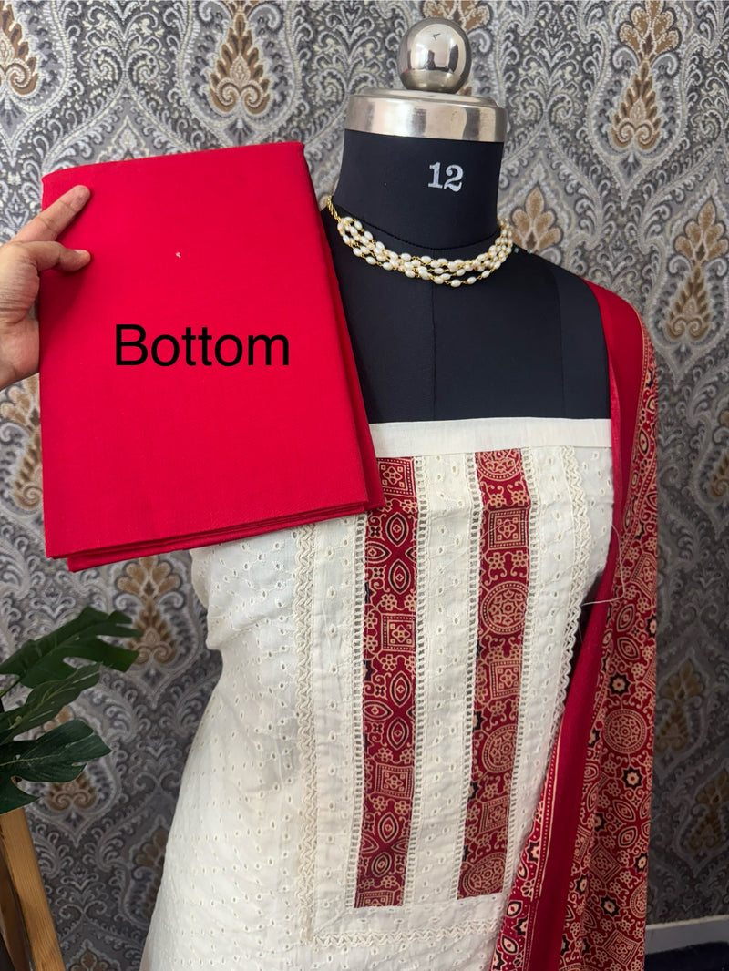 Hakoba unstitched salwar set - 3