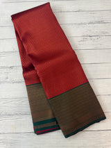 Brocade semi silk saree MS67443