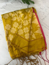 Dual tone Tissue silk saree MTS644 (10)