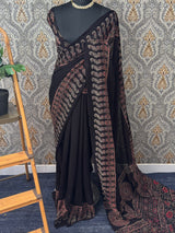 Pure Georgette saree MGS76