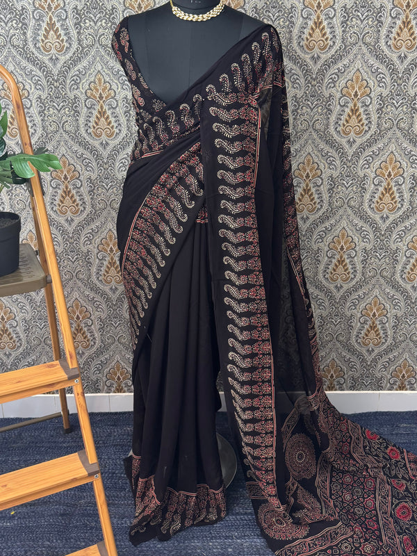 Pure Georgette saree MGS76
