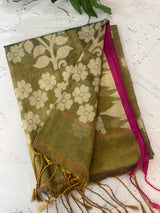 Dual tone Tissue silk saree MTS644 (2)