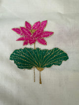 Kerala cotton saree - ‘’Thamara”