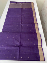 Tussar mix Semi silk saree with small buttas MSS8930
