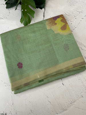 Jamdani silk Cotton Saree with thread work MSJ790