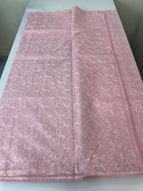 NetKota thread work saree MS22100- Pink