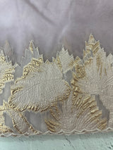 Soft Turkish Organza saree MSOS101 LightLavender