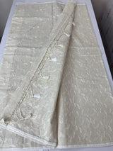 Kota embriodery saree MS1455 Pastel Beige