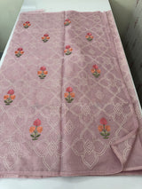 Silky kota embroidery saree MSK4332