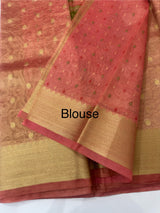 Banarasi crush tissue saree MS11290
