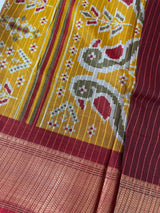 Semi silk saree with zari border MS99789