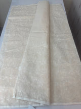 Kota cotton silk embriodery saree MS1455- Pastel Pale Peach
