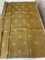 Pure desi tussar silk saree with embroidery- MTSS659