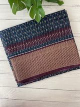 Semi silk saree with zari border MS99789