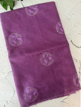 Organza saree with embroidery - MSH375 Vadamalli