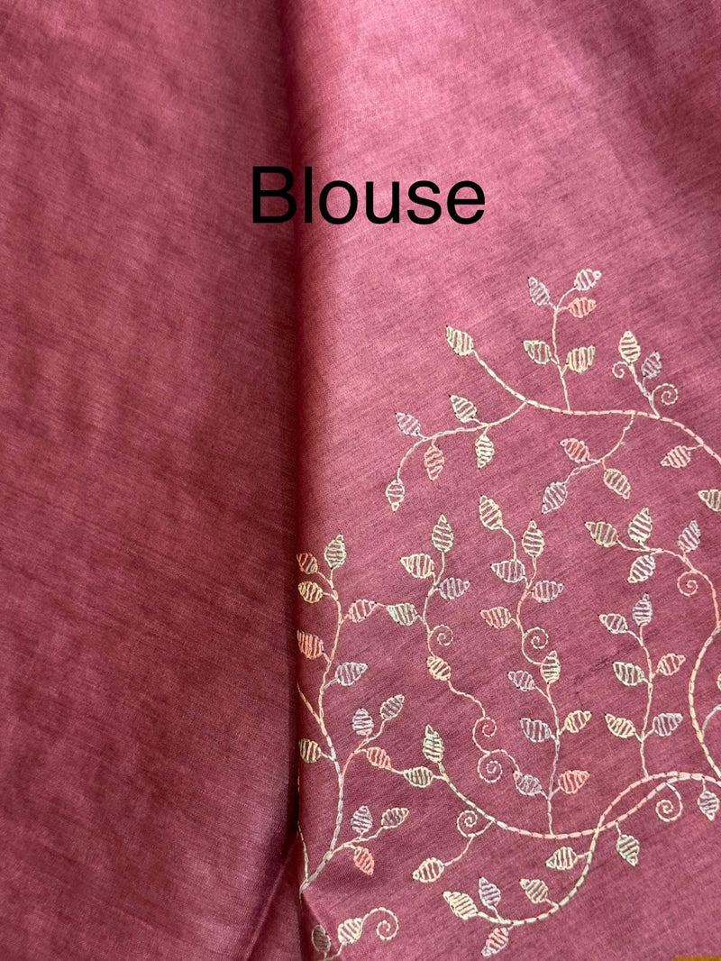 Pure desi tussar silk saree with embroidery- MTSS659 (4)