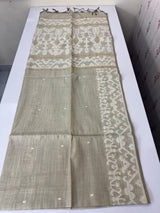 Jamdani silk Cotton Saree with blouse MS12552