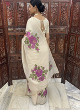 Jamdani silk Cotton Saree MS12553