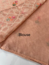 Silky kota embroidery saree MSK4332