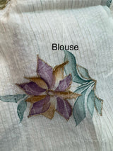 Handpainted Kota tissue silk saree RSSNCRM