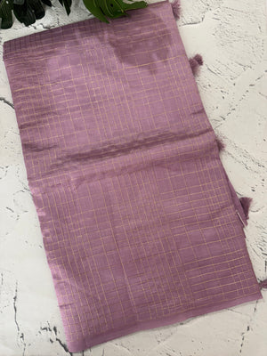 Tussar finish soft silk saree with thread work MTS955