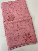 Silky kota embroidery saree MSK4356