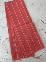 Soft organza saree with thread lines and sequence work MOS868(15)