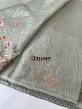 Silky kota embroidery saree MSK4331