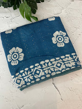 Semi soft silk saree with batik prints MSB555