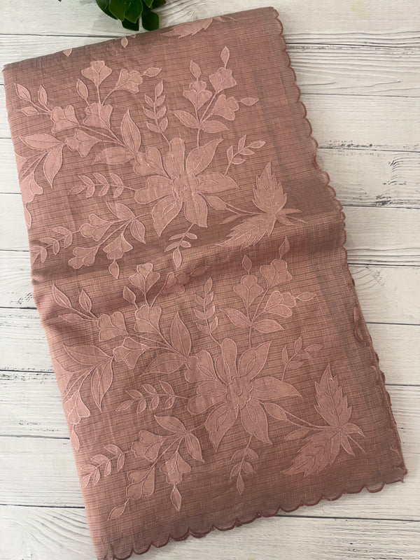 NetKota Applique work saree  MSH108 (1)