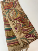 Printed soft crepe silk sarees MS5432