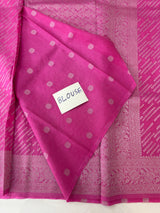 Soft chiffon Georgette saree - MS13321 Fuschia Pink