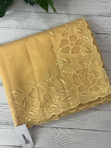 Soft kota silk saree with applique work MS85432