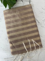Soft Tissue silk saree with stripes MSH240