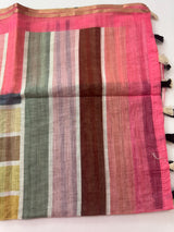 Digital printed semi Linen Saree MLS615- 35