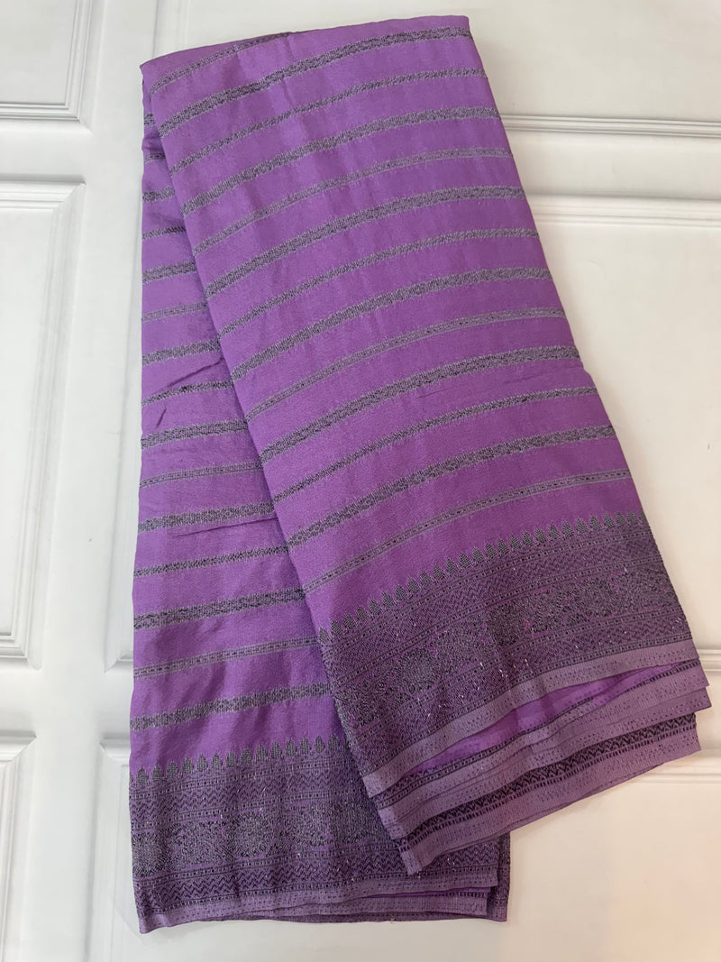 Soft Chinnon Georgette Saree SMGRER