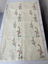 Mul chanderi embriodery saree MSH285