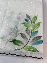 NetKota saree with handpainting and embroidery MS7833