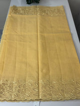 Soft kota silk saree with applique work MS85432