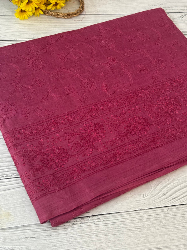 Pure desi tussar silk saree with embroidery - MTSS665