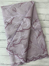 Kota silk embroidery saree  MSH125- Lavender