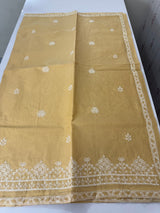 Cotton embriodery saree with blouse - MSH5566