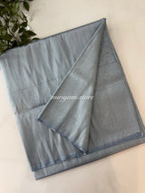 Pastel soft silk Saree - MKP941 PowderBlue