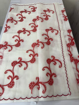 NetKota Applique work saree  MSH198