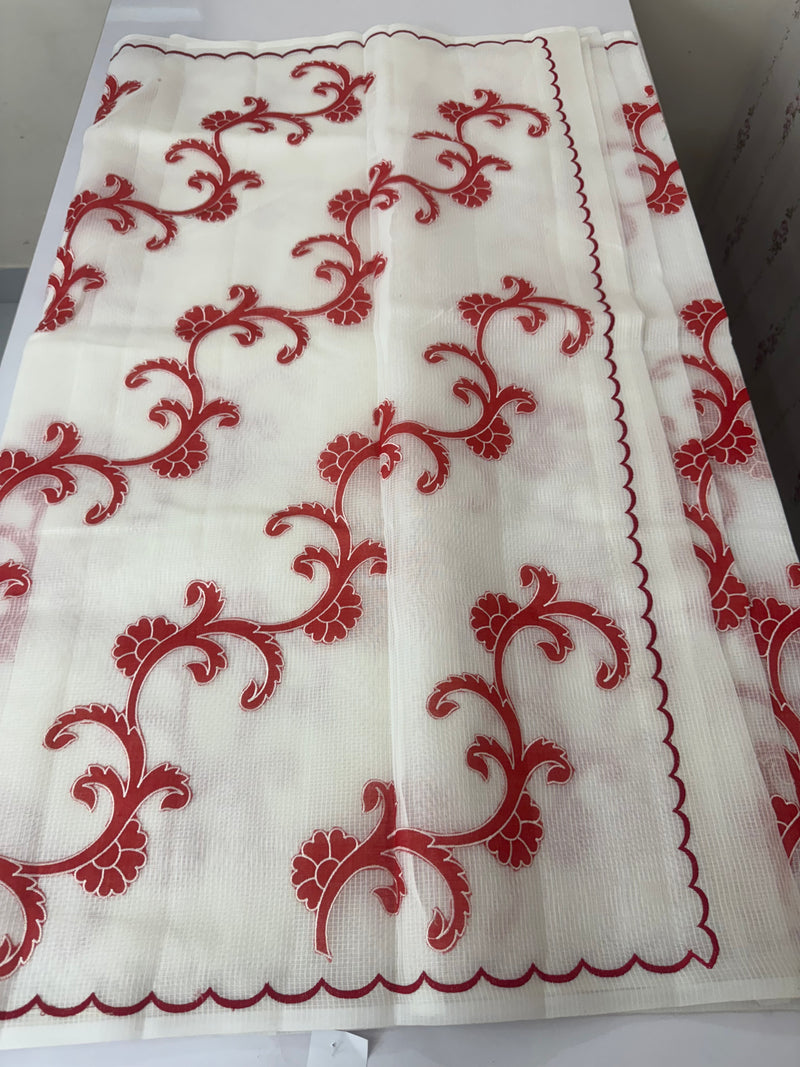 NetKota Applique work saree  MSH198