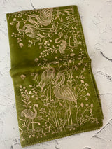 Silk organza saree with aari embroidery - MS14923