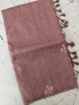 Fancy Chanderi silk saree with blouse MFC213