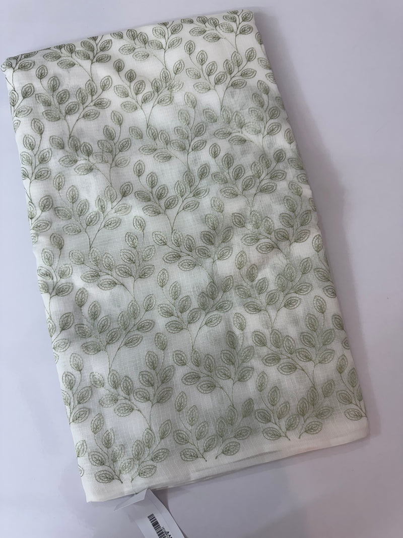 Kota cotton embriodery saree MS1490